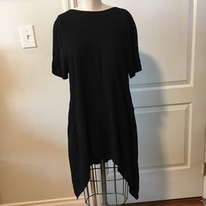 For Love & Lemons Black Crepe Backless Dress XS